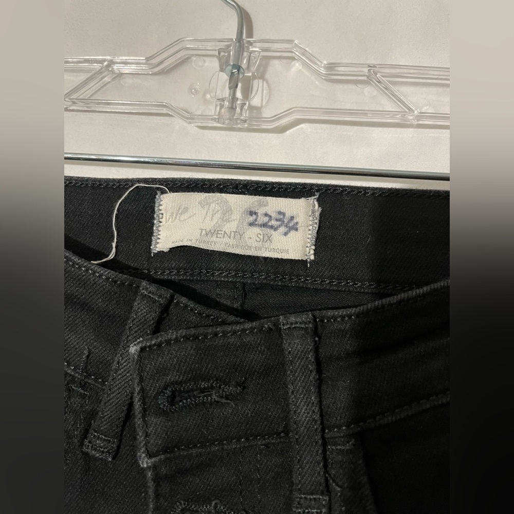 We The Free Black Skinny Jeans size 26 #63 - Picture 4 of 8